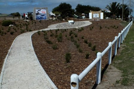 Gansbaai Dorpsingang word verfraai 2